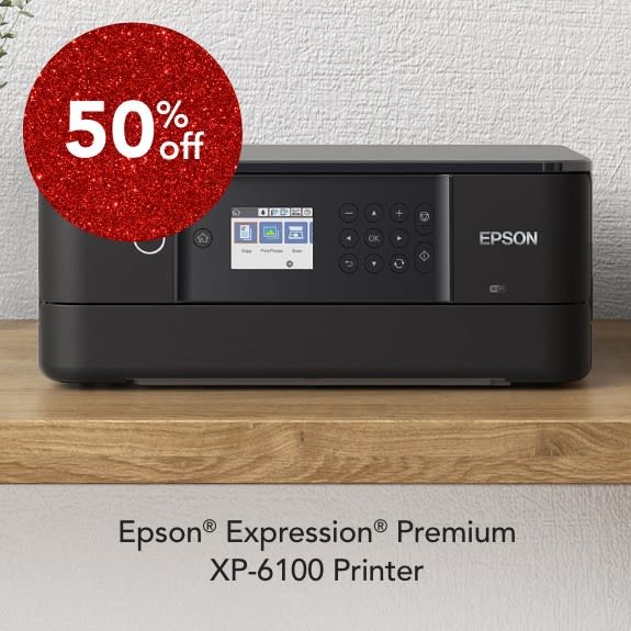 Save 50% off of Epson XP6100