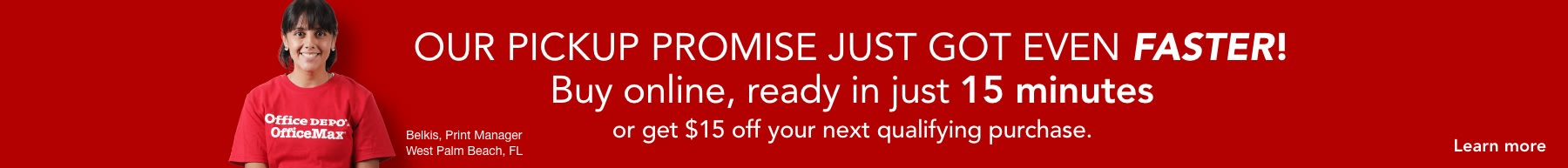 Buy online, pickup in store