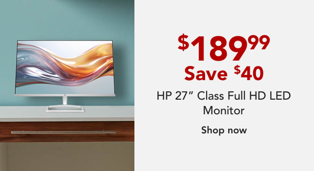 HP 527sw 27" Class Full HD LED Monitor - 16:9 - White - 27" Viewable - In-plane Switching (IPS) Technology 