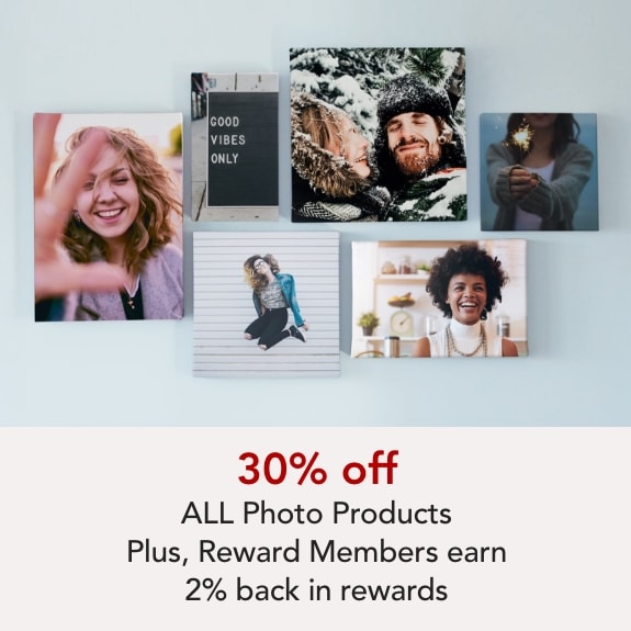 30% off ALL photo products