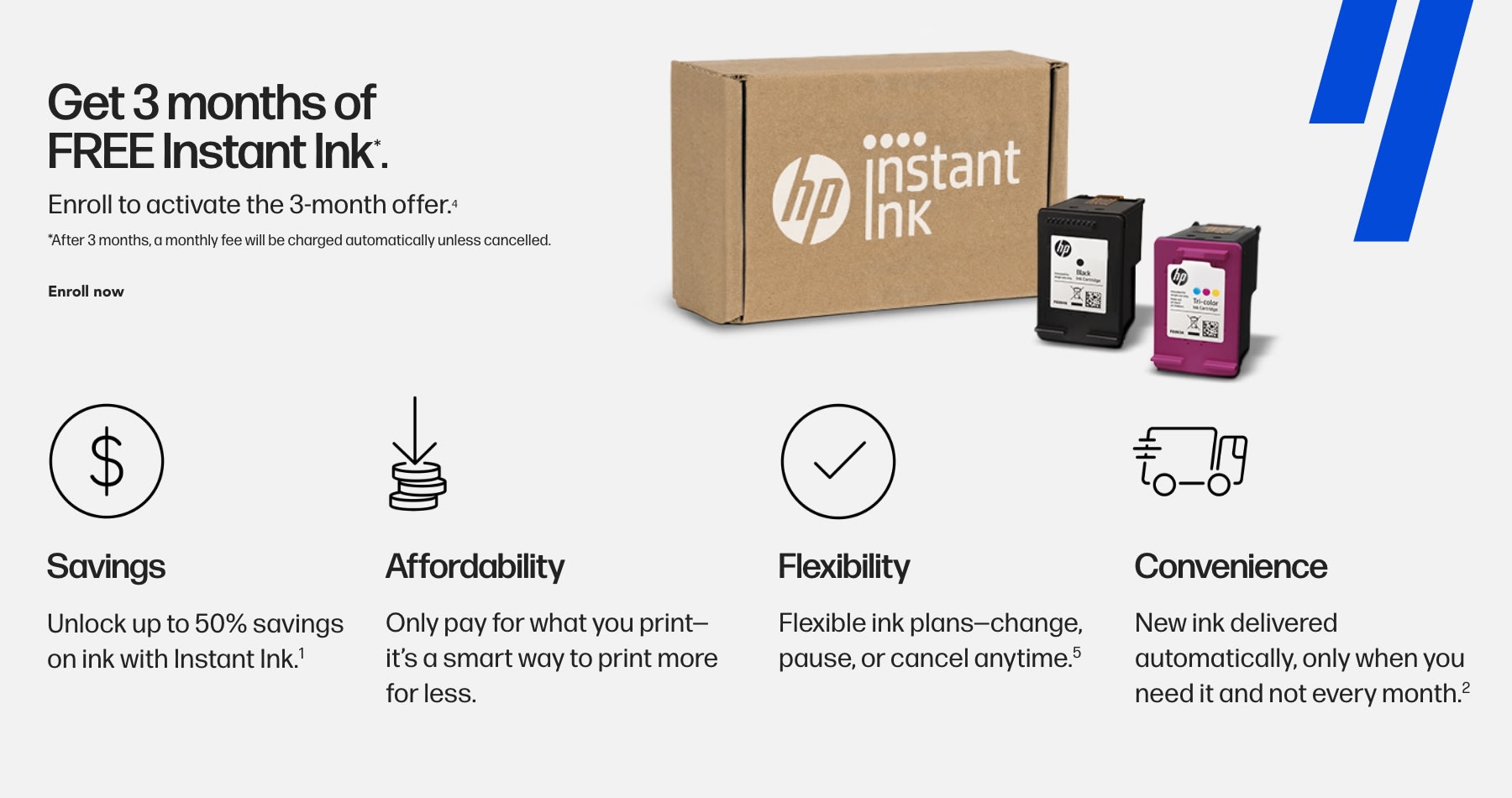 Get 3 months of FREE Instant Ink