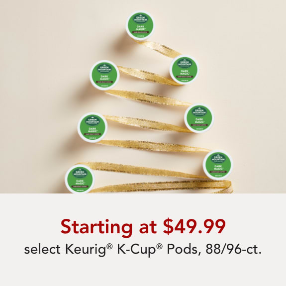 Keurig 88/96CT K-Cup Pods Starting at $49.99