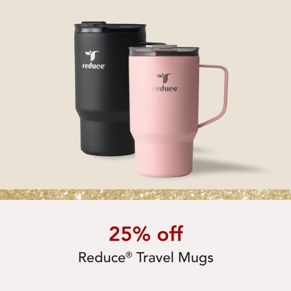 Travel essentials - Save 25% on reduct drinkware hot travel mugs