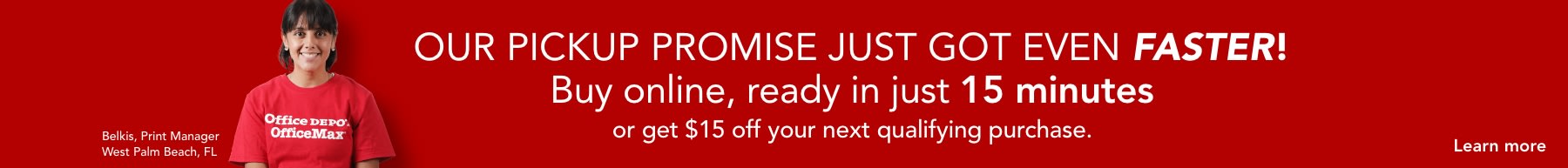 Buy online, pickup in store