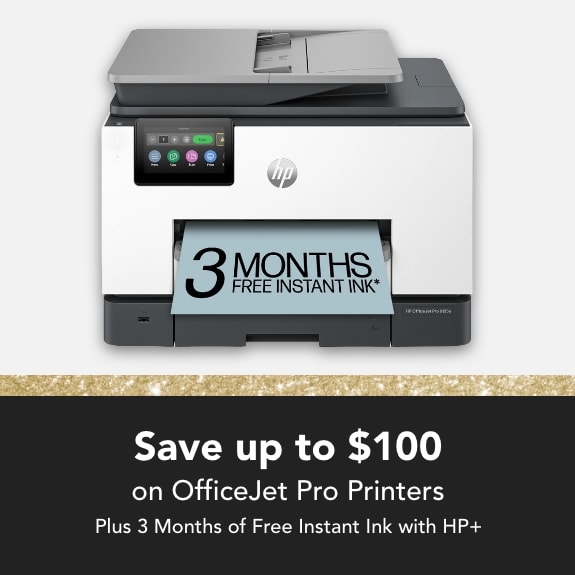 Save up to $100 on OfficeJet Pro Printers