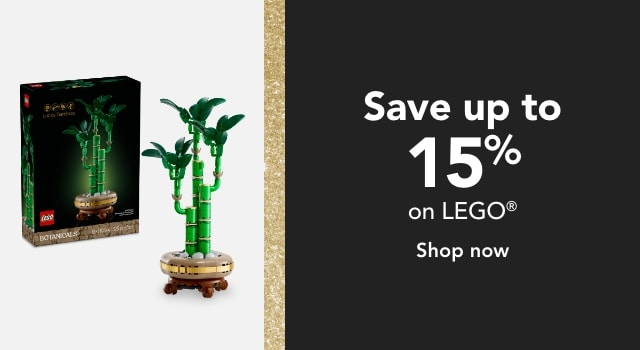 Save up to 15% on Lego