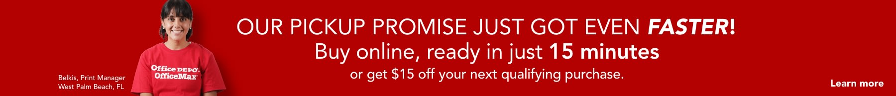 Buy online, pickup in store