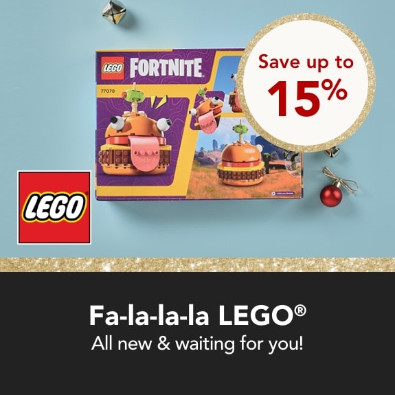 Save up to 15% on Lego