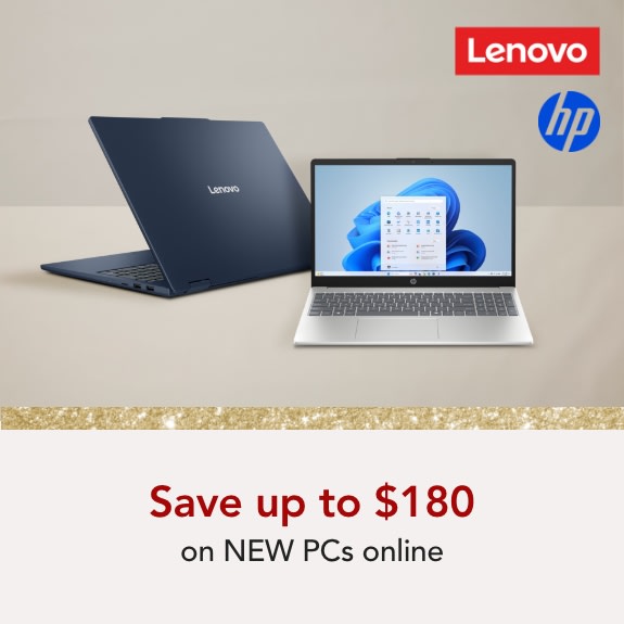 Save up to $180 on New PCs
