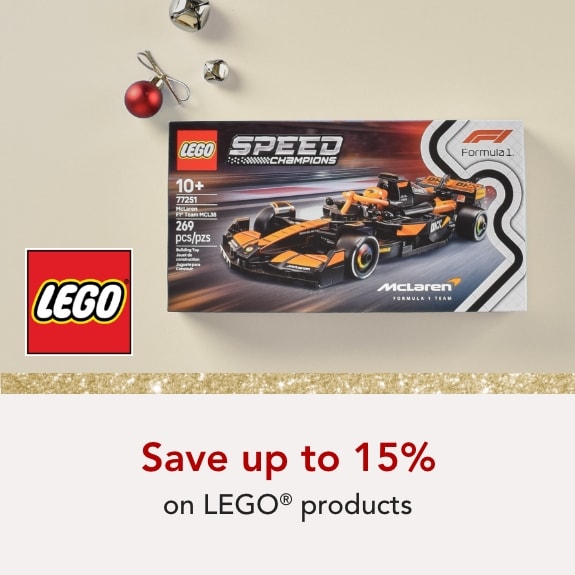 Save up to 15% on Lego
