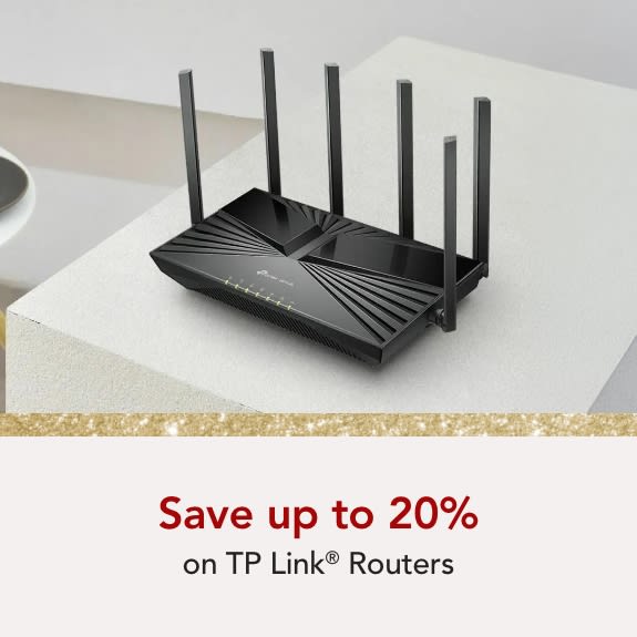 Save up to 20% on TP Link Routers