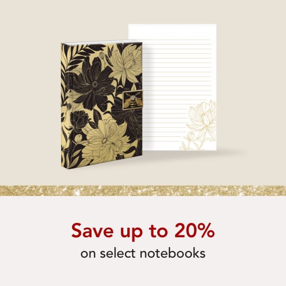 Save Up to 20% off on Select Notebooks