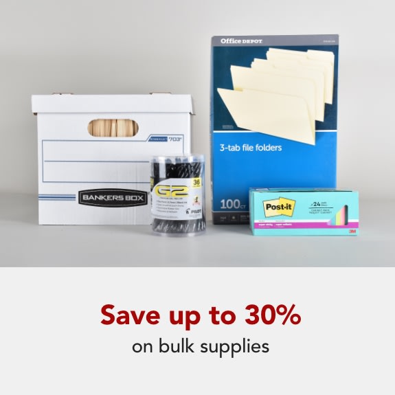 Save up to 30% on Bulk Items