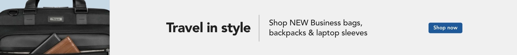 Traveling? Shop our NEW assortment of bags, backpacks & laptop sleeves