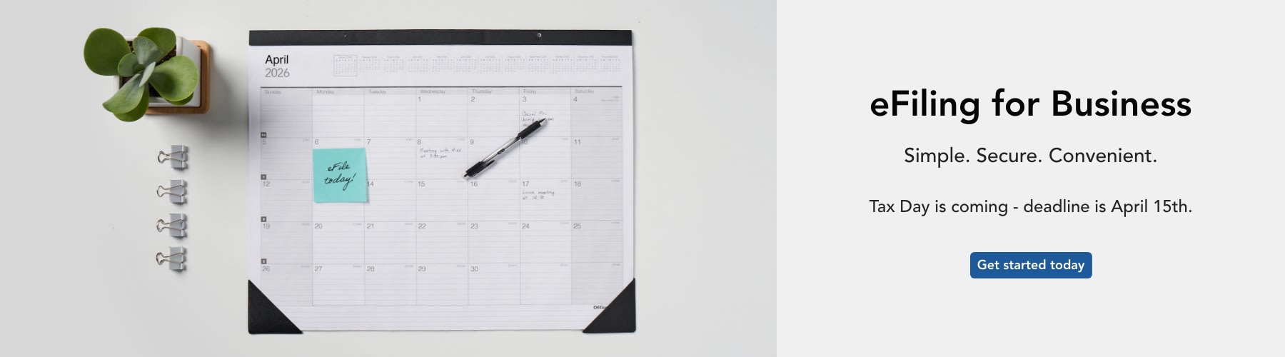 eFiling for Business