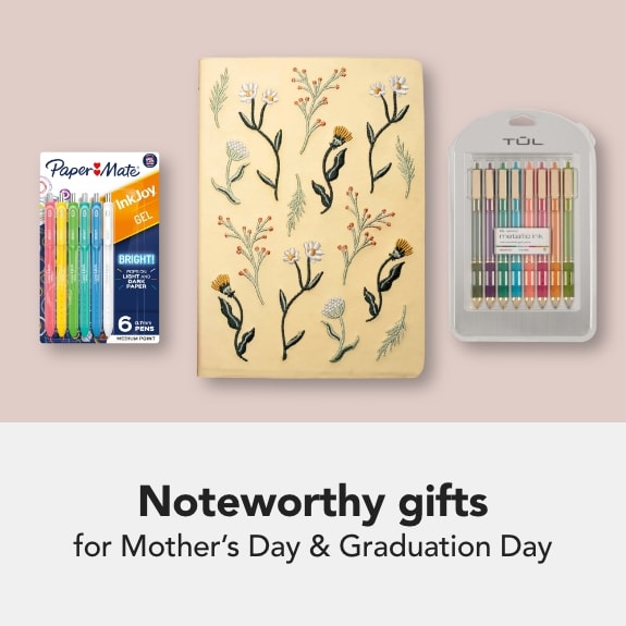 Noteworthy gifts  for Mother's Day & Graduation Day