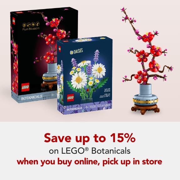Save up to 15% on LEGO® Botanicals