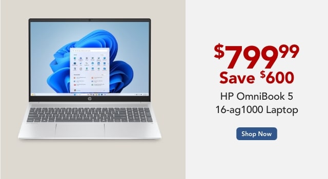  HP OmniBook 5 16-ag1000 Laptop