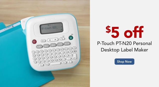  P-Touch PT-N20 Personal Desktop Label Maker