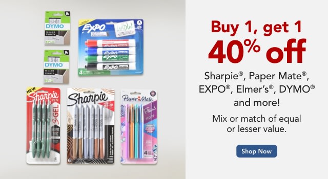 Buy One, Get One 40% off Newell Brand Products