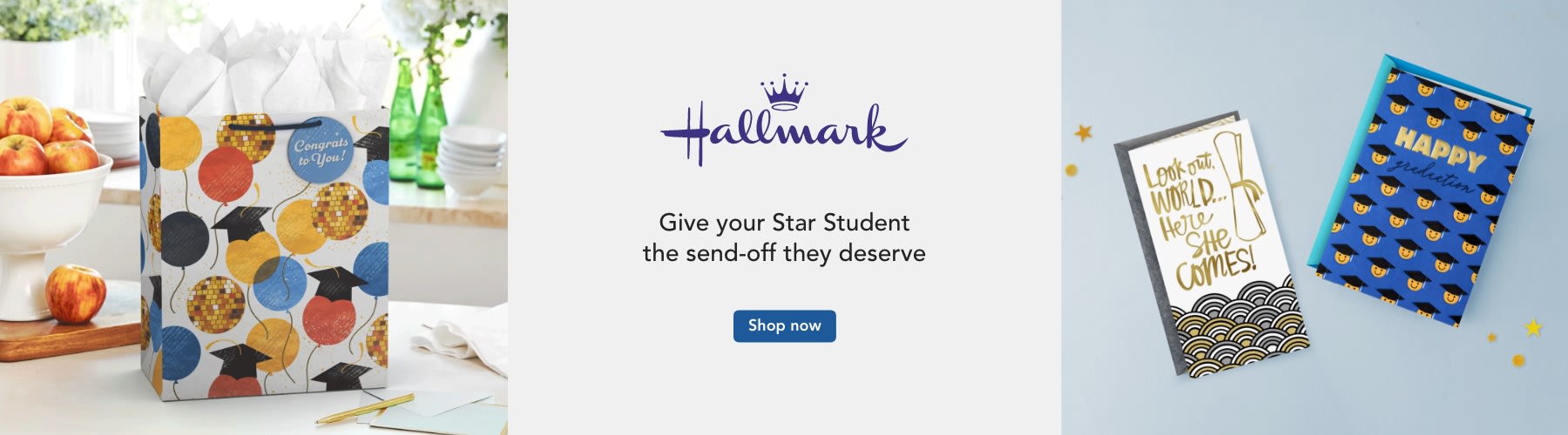Give your star student  the send-off they deserve!