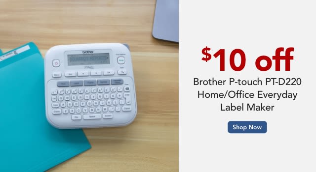  P-touch PT-D220 Home/Office Everyday Label Maker