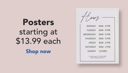 Posters starting at $13.99