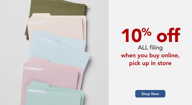 Save 10% on filing when you BOPIS