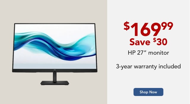 HP 27" Monitor