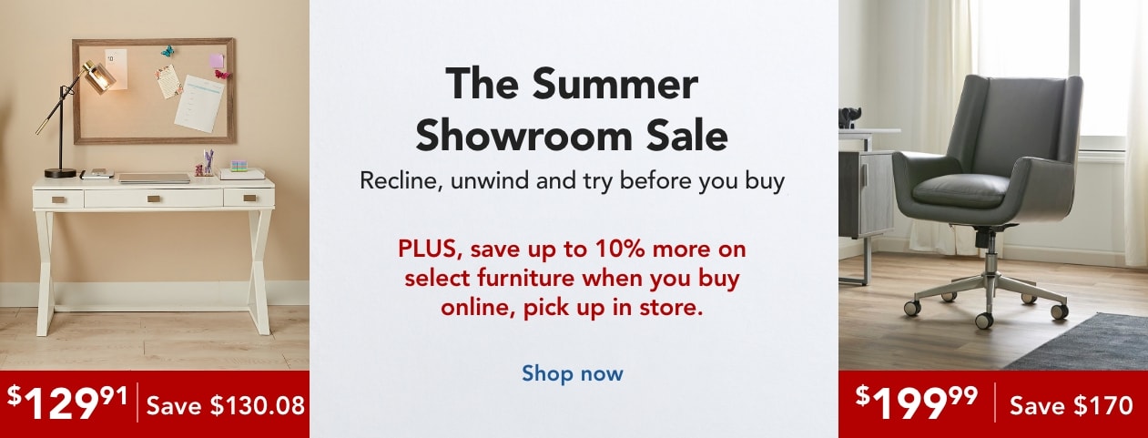 The Summer Showroom Sale