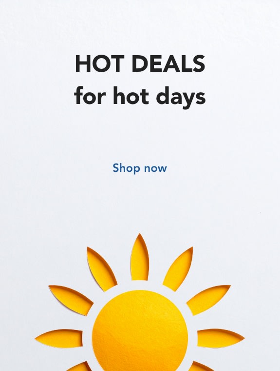 100s of hot deals for 100-degree deals