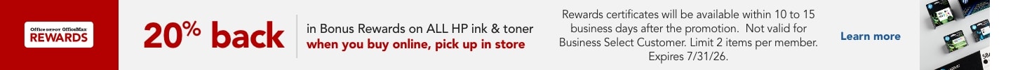 HP Ink & Toner Rewards