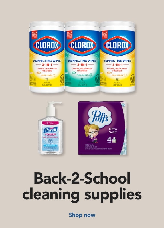 back to school cleaning essentials