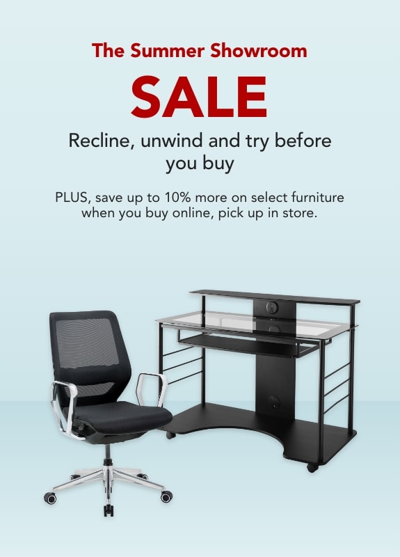 The Summer Showroom Sale - Recline, unwind & try before you buy