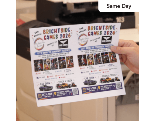 Shop Flyers starting at $1.10 each