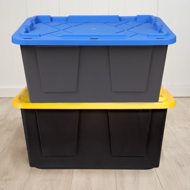 27 Gallon Industrial Storage Totes.