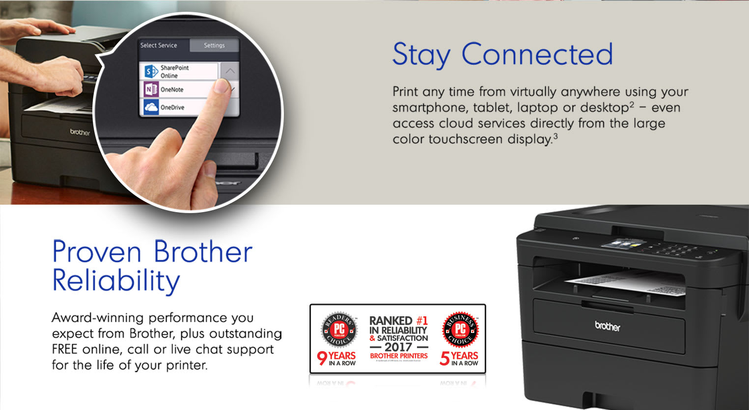 brother printer reliability