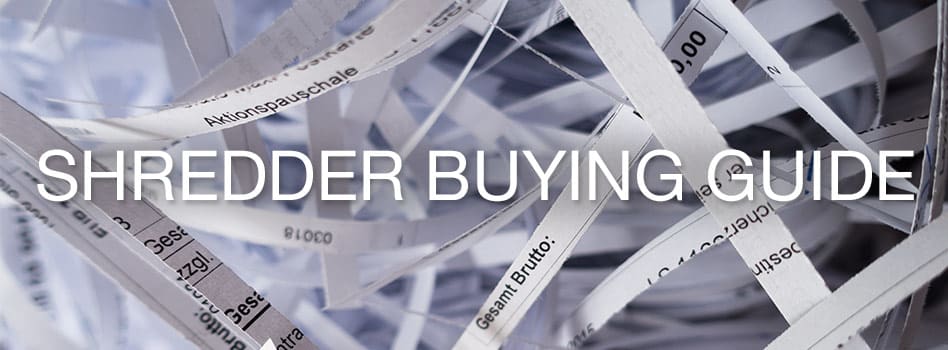 Shredder Buying Guide Image Data 