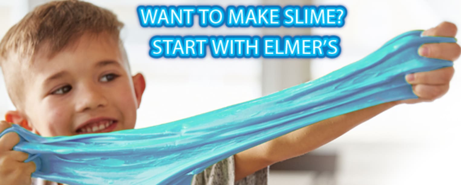 Header Make Slime with Elmer's Glue