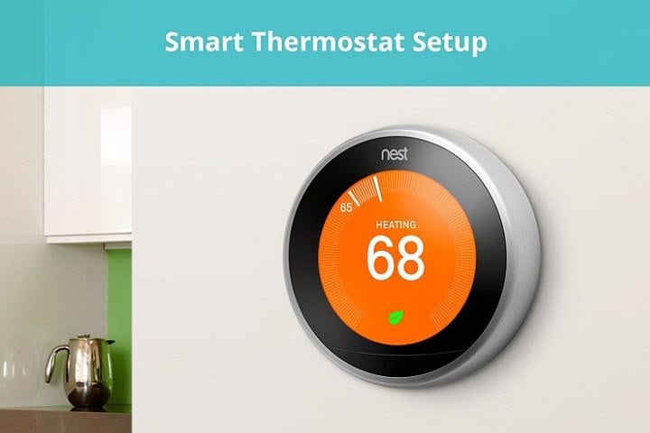 smart thermostat setup
