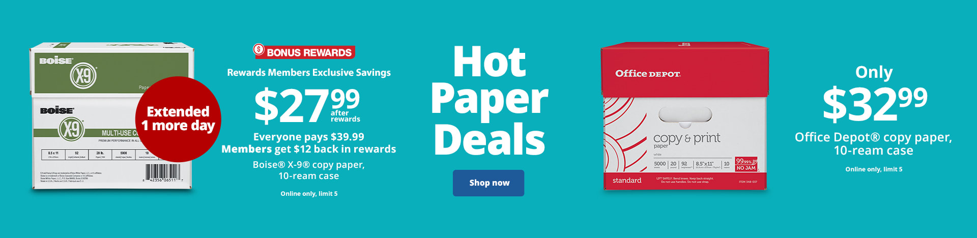 Office Depot & OfficeMax Free Next Business Day Shipping