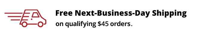 Free next business day shipping