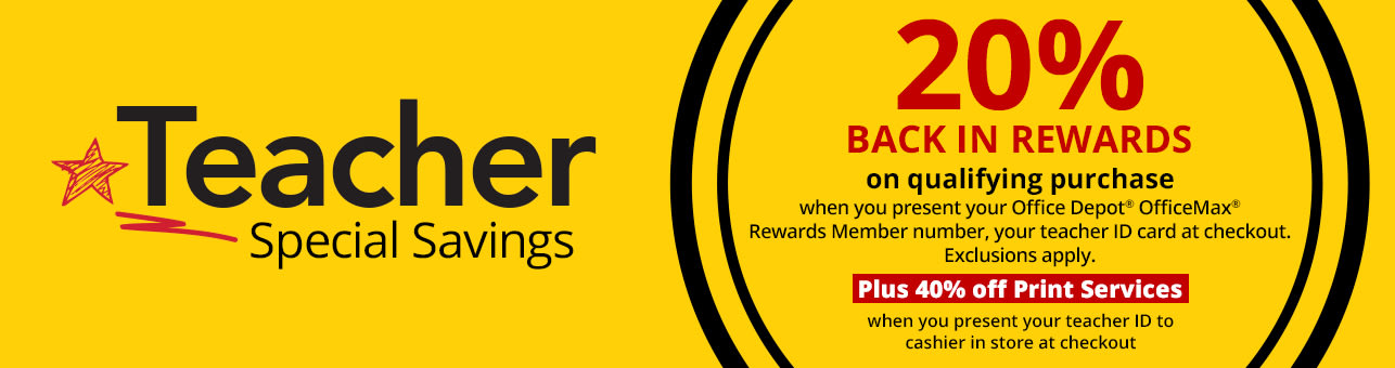 20% back in rewards PLUS 40% off print services