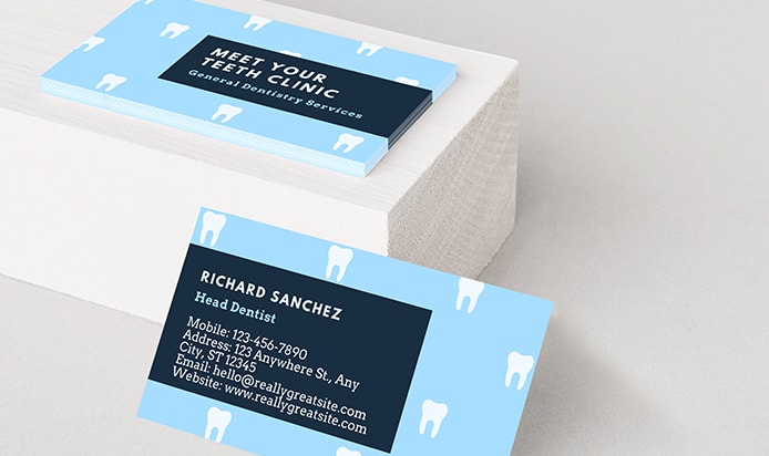 Print Design Custom Business Cards Office Depot