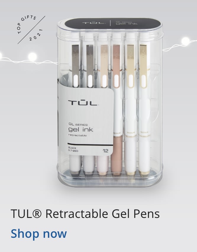 TUL® Retractable Gel Pens