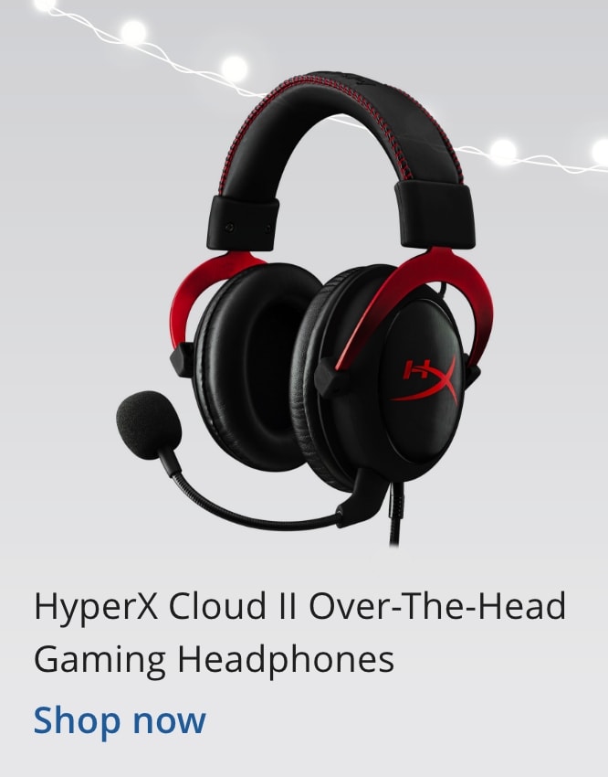 HyperX Cloud II Over-The-Head Gaming Headphones