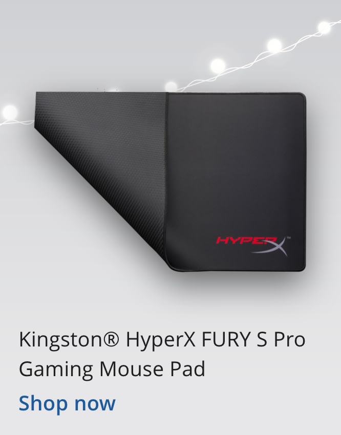 Kingston® HyperX FURY S Pro Gaming Mouse Pad