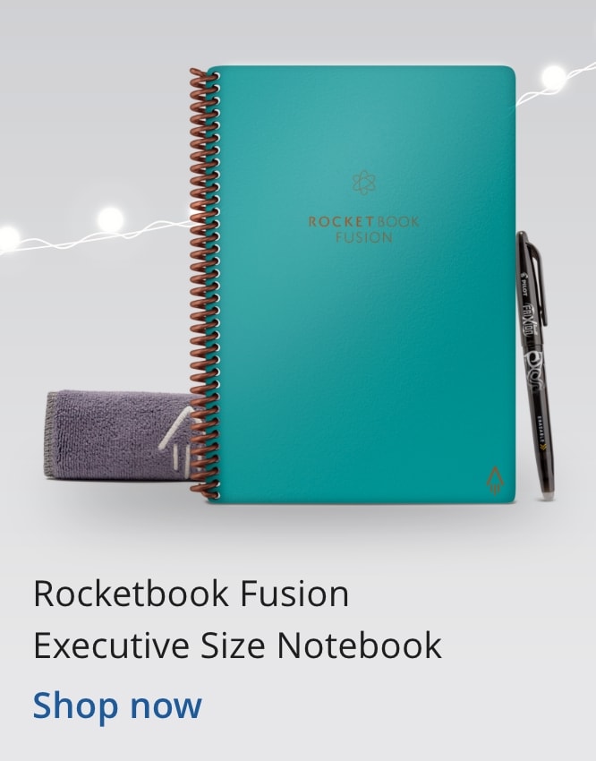 Rocketbook Fusion Executive Size Notebook