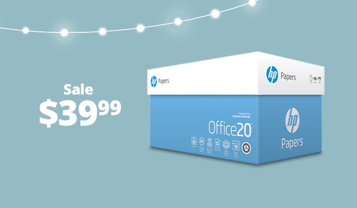 Hot Paper Deals HP Office20 paper, 10-ream case