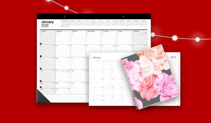 2022 calendars & planners starting at $5.99